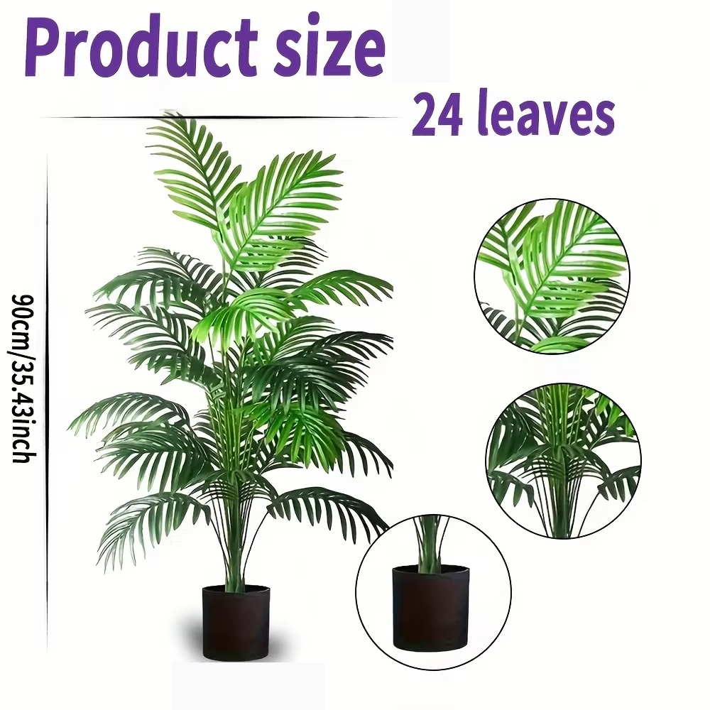 Künstliche Pflanzen mit 24 Blä – Ficus Lyrata Tree Bewertung und Preis