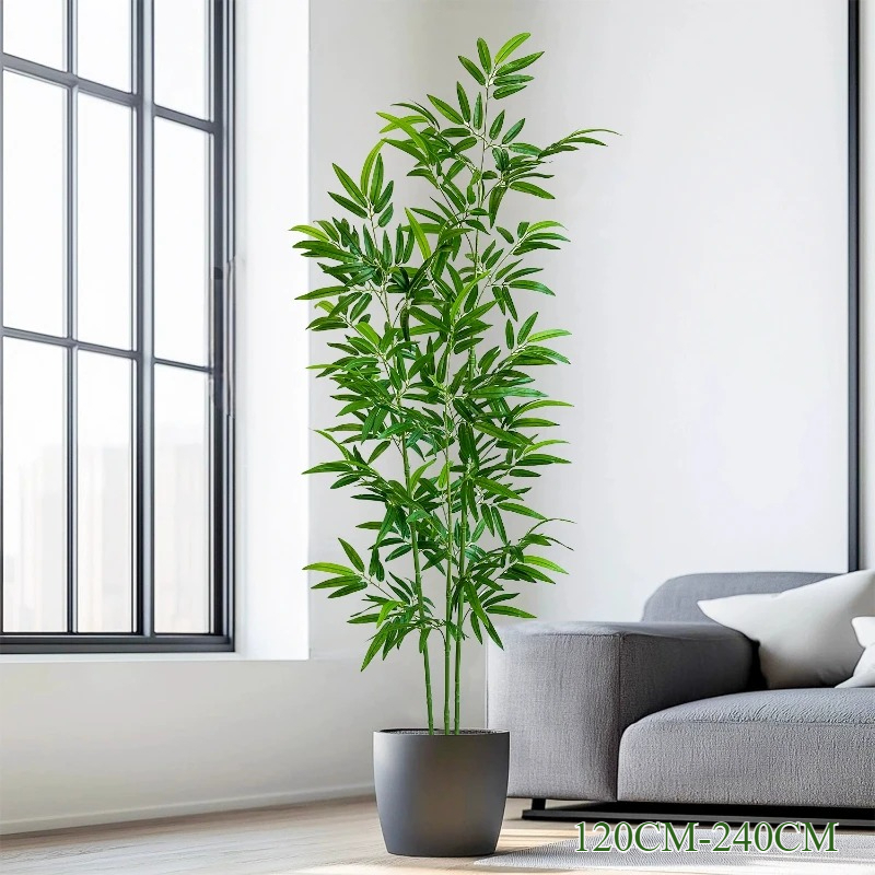 Künstlicher grüner Bambus, lic – Ficus Lyrata Tree Bewertung und Preis