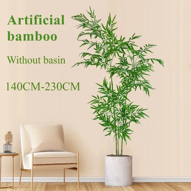 Künstlicher Bambus, großer grü – Ficus Lyrata Tree Bewertung und Preis
